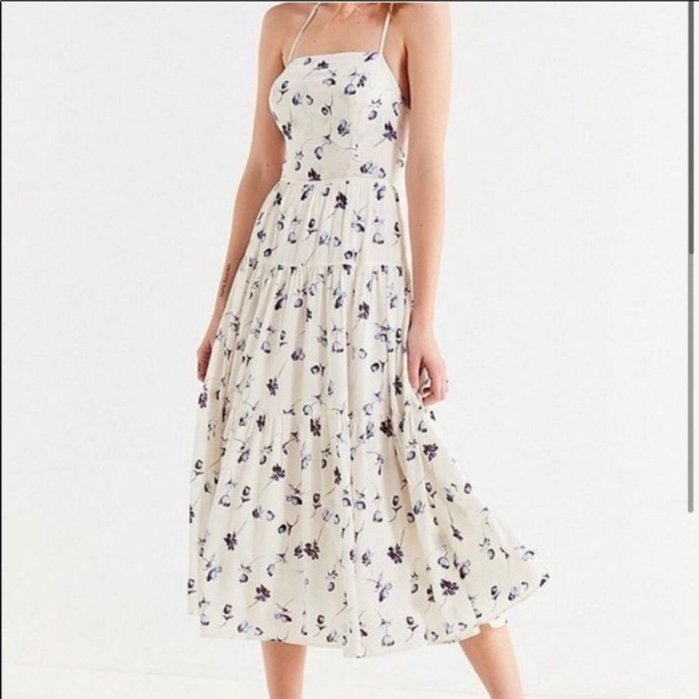 Urban outfitters sparks fly tiered floral dress